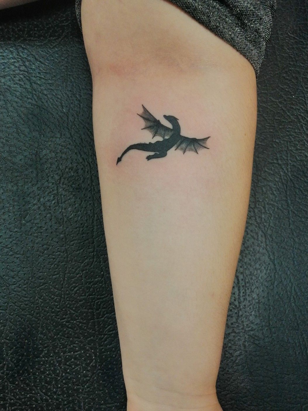 Little dragon tattoo made by jimmycreep nctattooers 1207 stippling  dragontattoo  Instagram