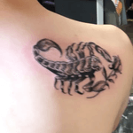 Scorpion tattoo. First tattoo 