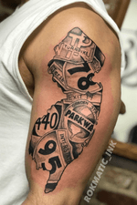 New Jersey tattoo by rokmatic_ink 