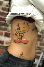 Tweety bird tattoo by rokmatic_ink 