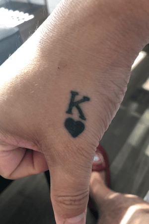 King of heart by Artist on Tattoo Toutankhamon in Vieux-Québec