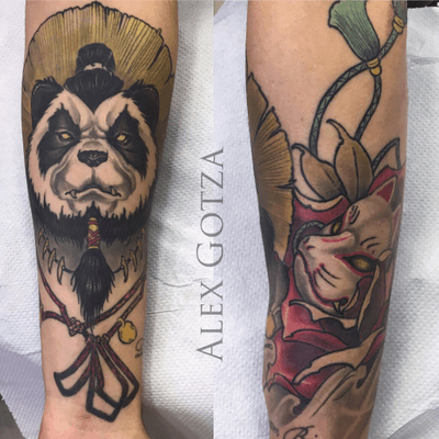 Tattoo by Alex Gotza .Healed long time now.Done using: @kwadron @sunskintattoo @balm_tattoo #tattoo #tattoos #inked #tattooart #neotraditional #healed #neotraditionaltattoo #colortattoo 