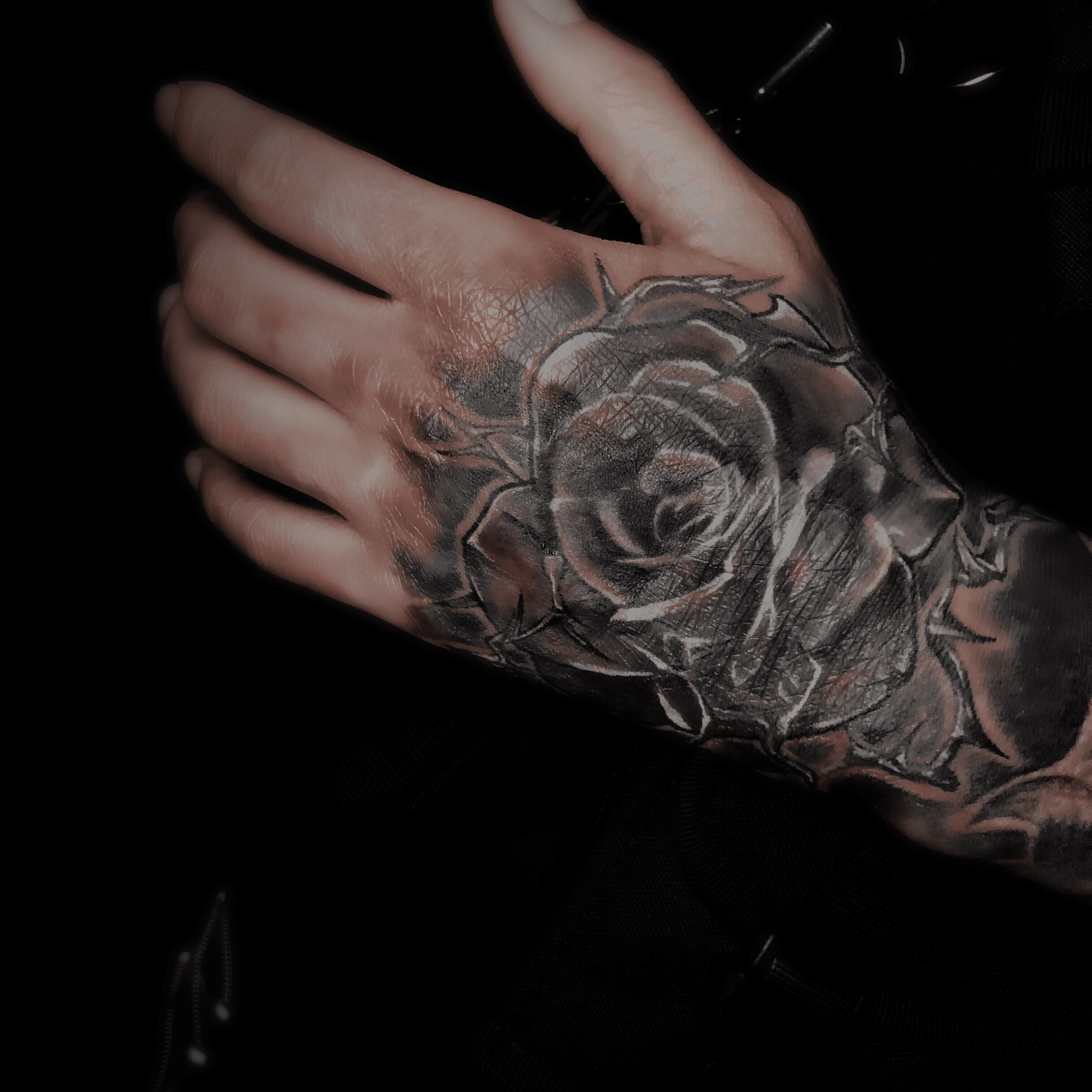 hudsontattoo  Blast over tattoo Black tattoo cover up Cover up tattoos