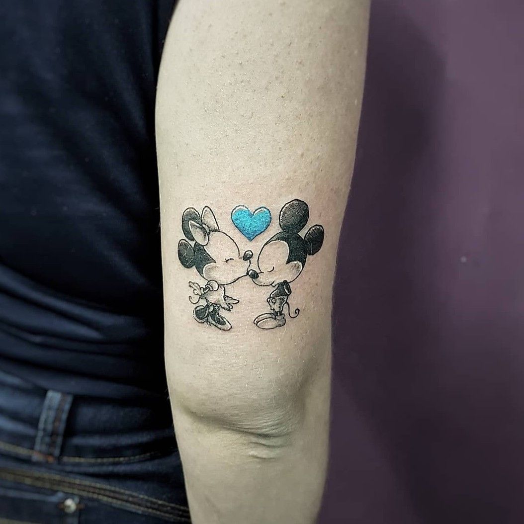 Aprender Sobre Imagem Tatuagem Feminina Mickey E Minnie Br Thptnganamst Edu Vn