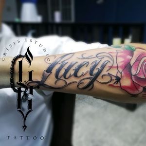 Tattoo letering 