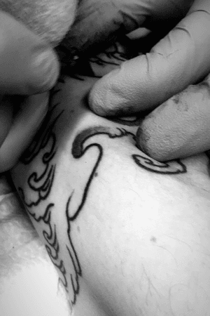#ink#tattooartist#waves#Black#white#arm#shades#japanese#puglia#southitaly