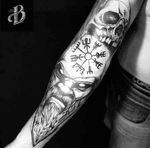Vikings tattoo #vikingstattoo #Vikings #blackgrey #tattoo #tattooartist #tattooart #dublintattoos #dublin #ireland 