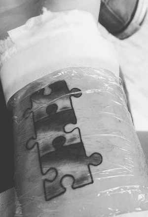 #puzzle#firsttattoo#ink#shades#Black#white#puglia#southitaly#art 