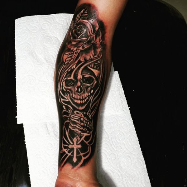 Tattoo from red dragon tattoo ink
