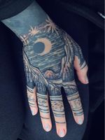 Hand tattoo by Noelle Longhaul #NoelleLonghaul #specialtattoos #uniquetattoos #besttattoos #awesometattoos #tattoodoapp #tattooartist