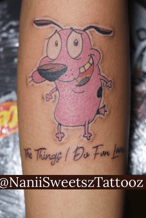 Courage the cowardly dog done by me