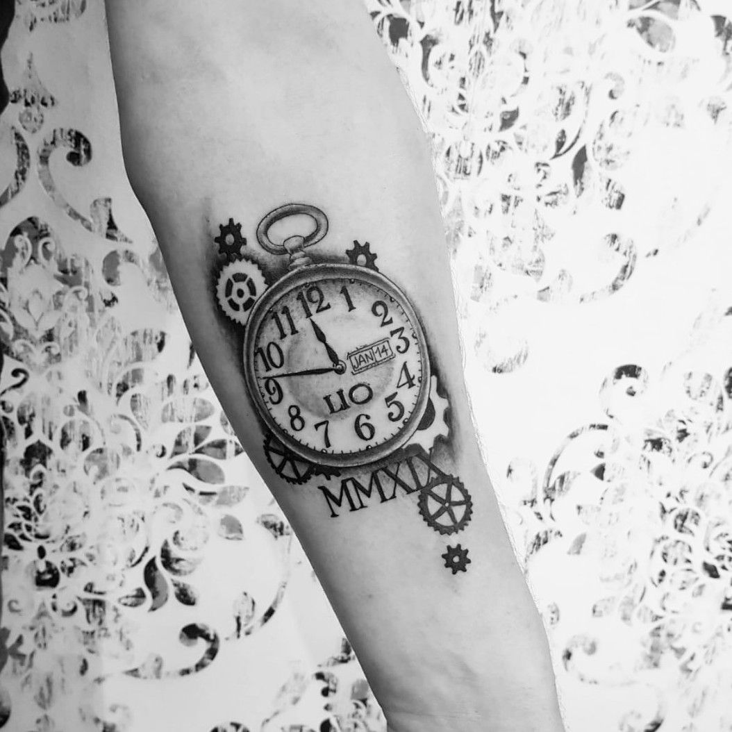 Tattoo uploaded by Filigran Körperkunst Manufaktur • Memories Time and Date  of birth • Tattoodo