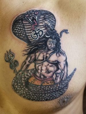 God of water tattoo