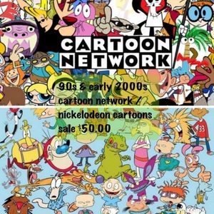 90s and early 2000s cartoon network / Nickelodeon cartoon sale $50.00. Limited time must book appointment. I take cashapp, paypal, venmo and zelle