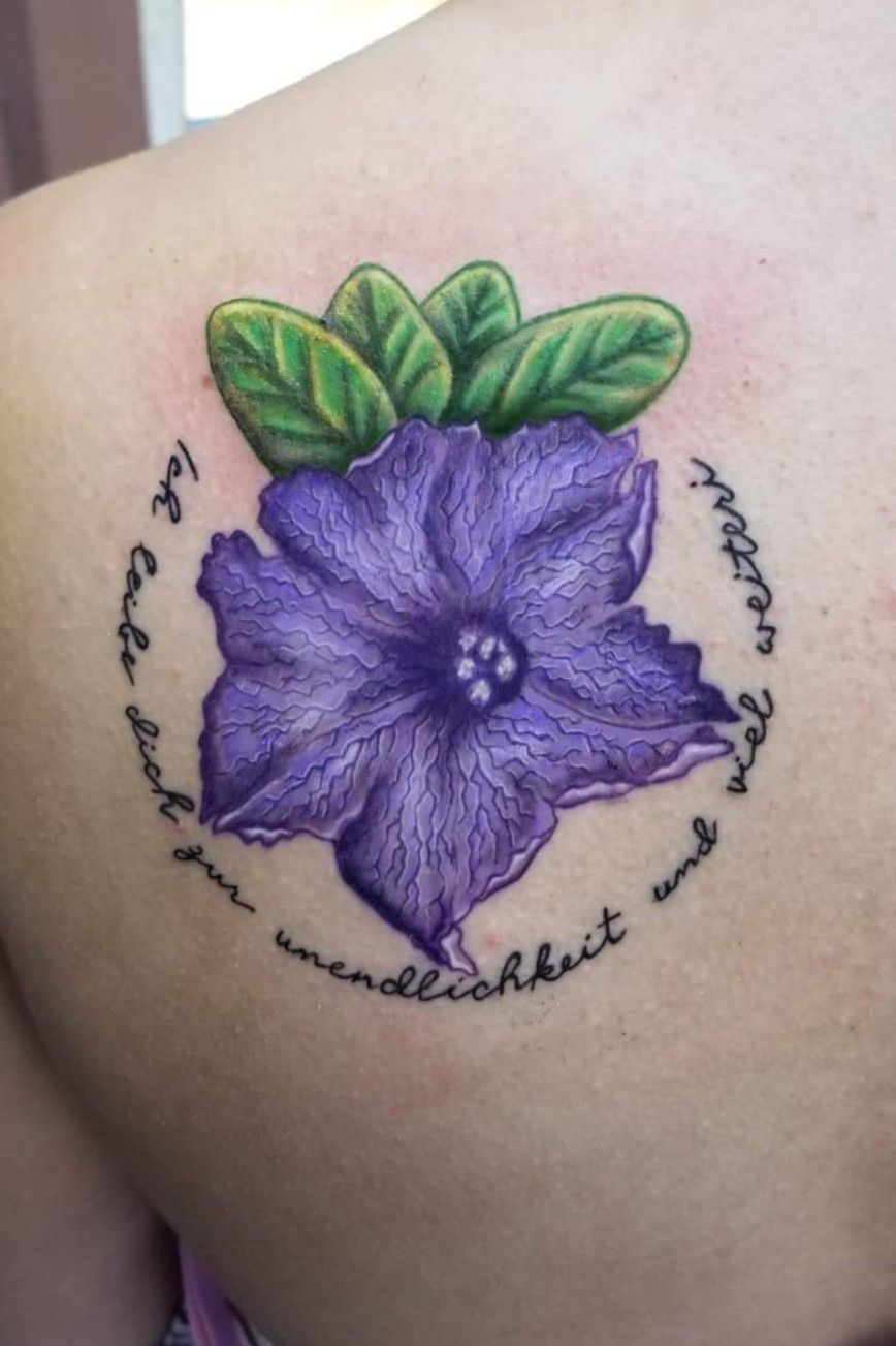 Tattoo tagged with petunia feminine flower arm  inkedappcom