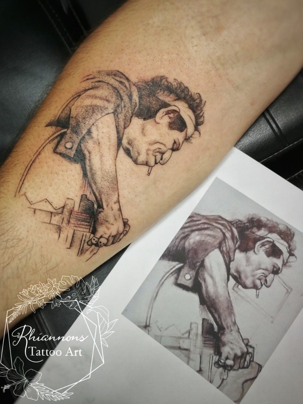 Tamas made this Keith Richards tattoo  Underworld Tattoo  Facebook