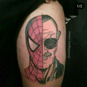 Spider lee By Eric Fogaça fron Brazil @ericfogaca_tattoo 