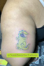 Reptar from Rugrats done by me
