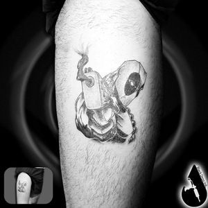 There is a Superhero inside all of us, we just need the courage to put the cape on.For Appointments : 71 - 773 815#tattooideas #tattoo #tat #lebanon  #beirut #lebanontattoo  #ink #inked #tattoos #blackandwhite #blackdropink #inking #tattooed #tattoist #handtattoo #art #instaart #instagood #photooftheday #instatattoo #bodyart #tatts #tats #amazingink #tattedup #inkedup #lebaneseartists #tattoolebanon #tattoo #deadpool #superhero