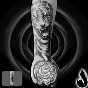 This world is a jungle,You either fight or run forever. For Appointments : 71 - 773 815#tattooideas #tattoo #tat #lebanon  #beirut #lebanontattoo  #ink #inked #tattoos #blackandwhite #blackdropink #inking #tattooed #tattoist #handtattoo #art #instaart #instagood #photooftheday #instatattoo #bodyart #tatts #tats #amazingink #tattedup #inkedup #lebaneseartists #tattoolebanon #tattoooftheday #tigertattoo