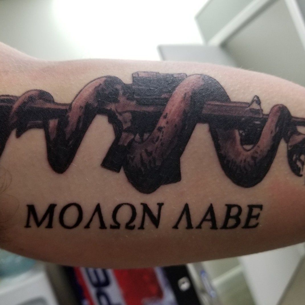 What Does Molon Labe Tattoo Mean  Represent Symbolism