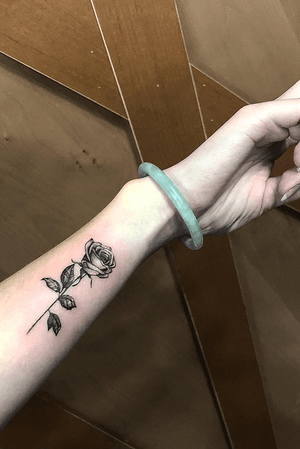 Mini Rose tattoo
