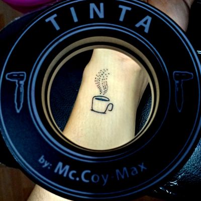 #minimalist #minimaltattoo #coffee 