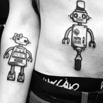 Custom robot tattoos