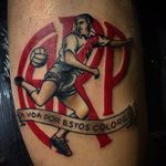 Club Atlético River Plate. #traditionaltattoo