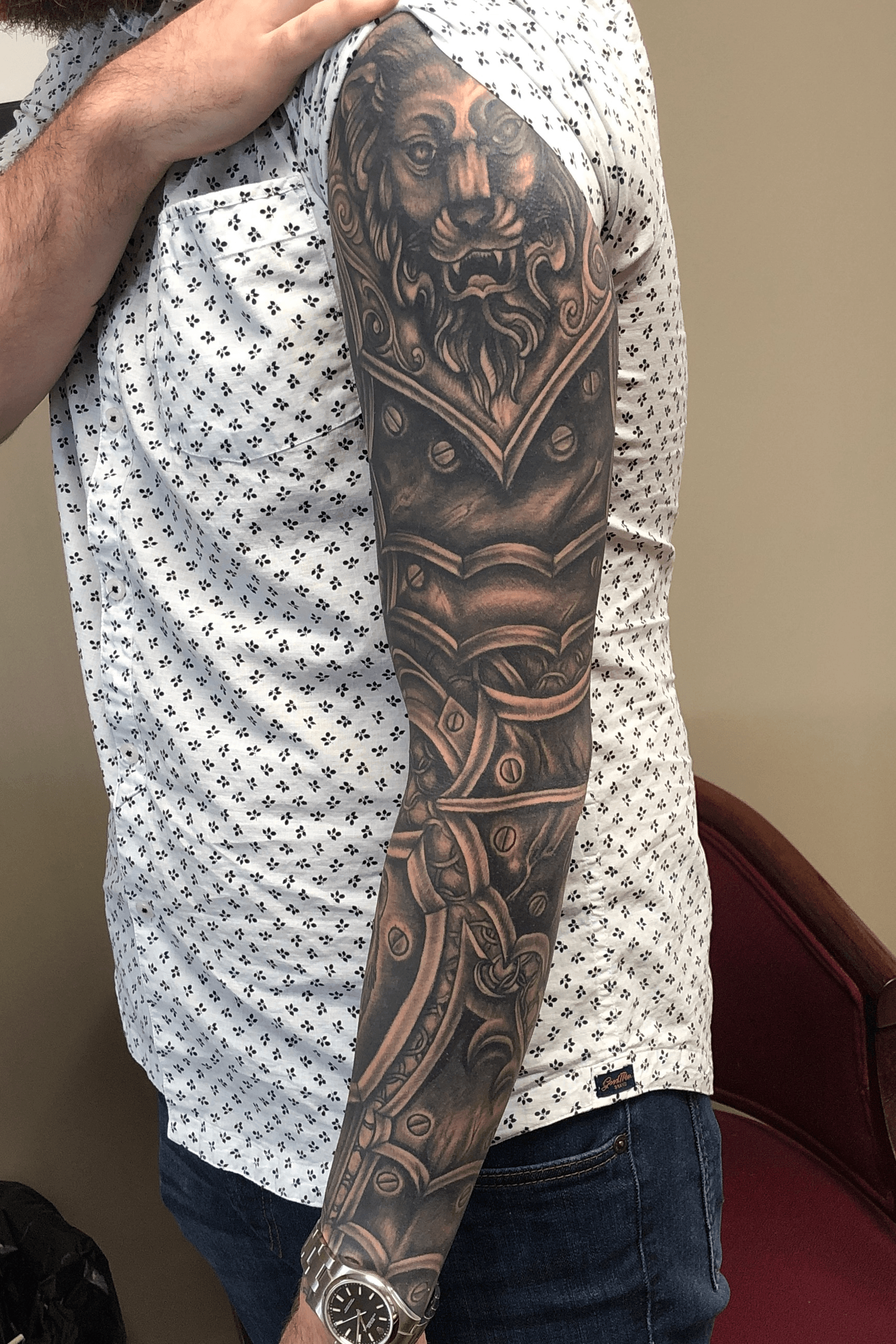 Tattoo uploaded by ronaldcalaway • Armor sleeve finished • Tattoodo