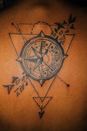 Tattoo by tattoo ink
