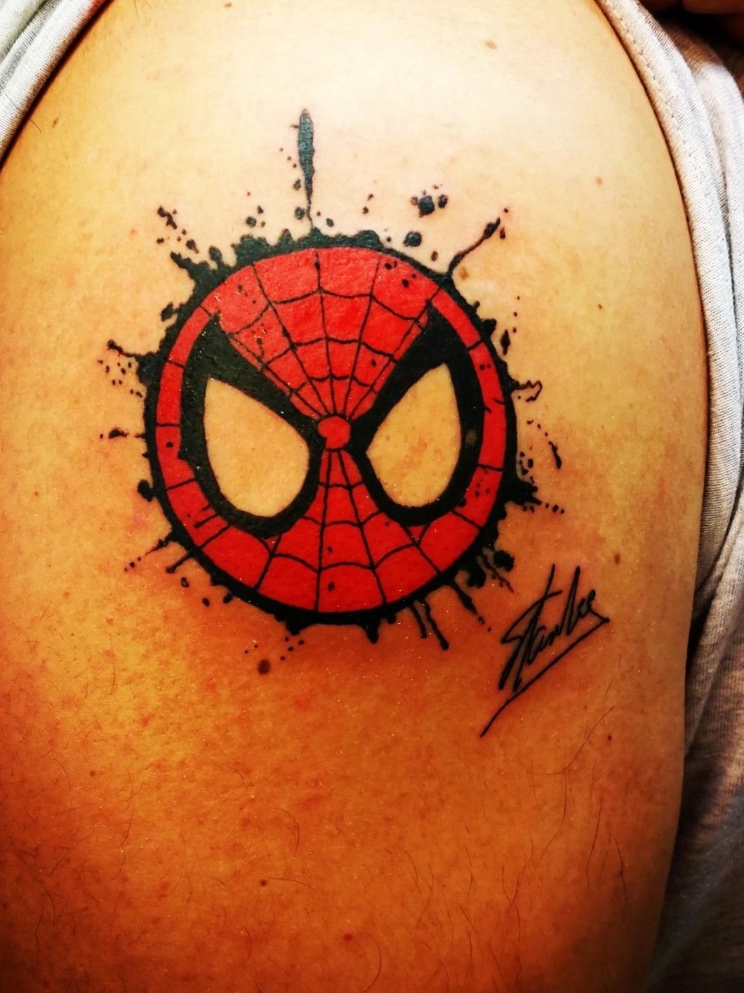 SpiderMan Kids Temporary Tattoos  Red  BIG W