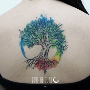 Watercolor lifetree