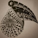 Diseño para pectoral, Neo maorí.