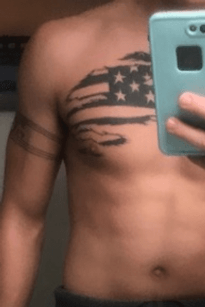 Only photo of both tattoos in the same photo.