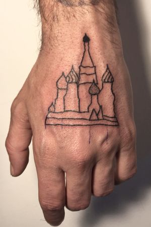 Handpoked kremlin