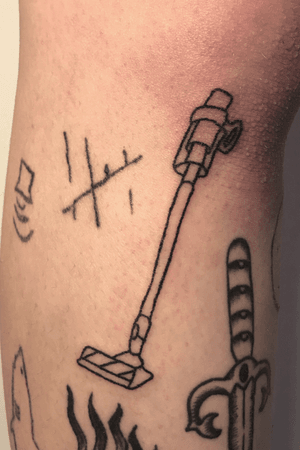 Handpoked DYSON vacuum cleaner from my flash