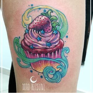 Cupcake tattoo