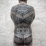 Tribal tattoo by Neil Bass #NeilBass #neotribaltattoo #tribaltattoo #tribal #blackwork #illustrative #pattern #shapes