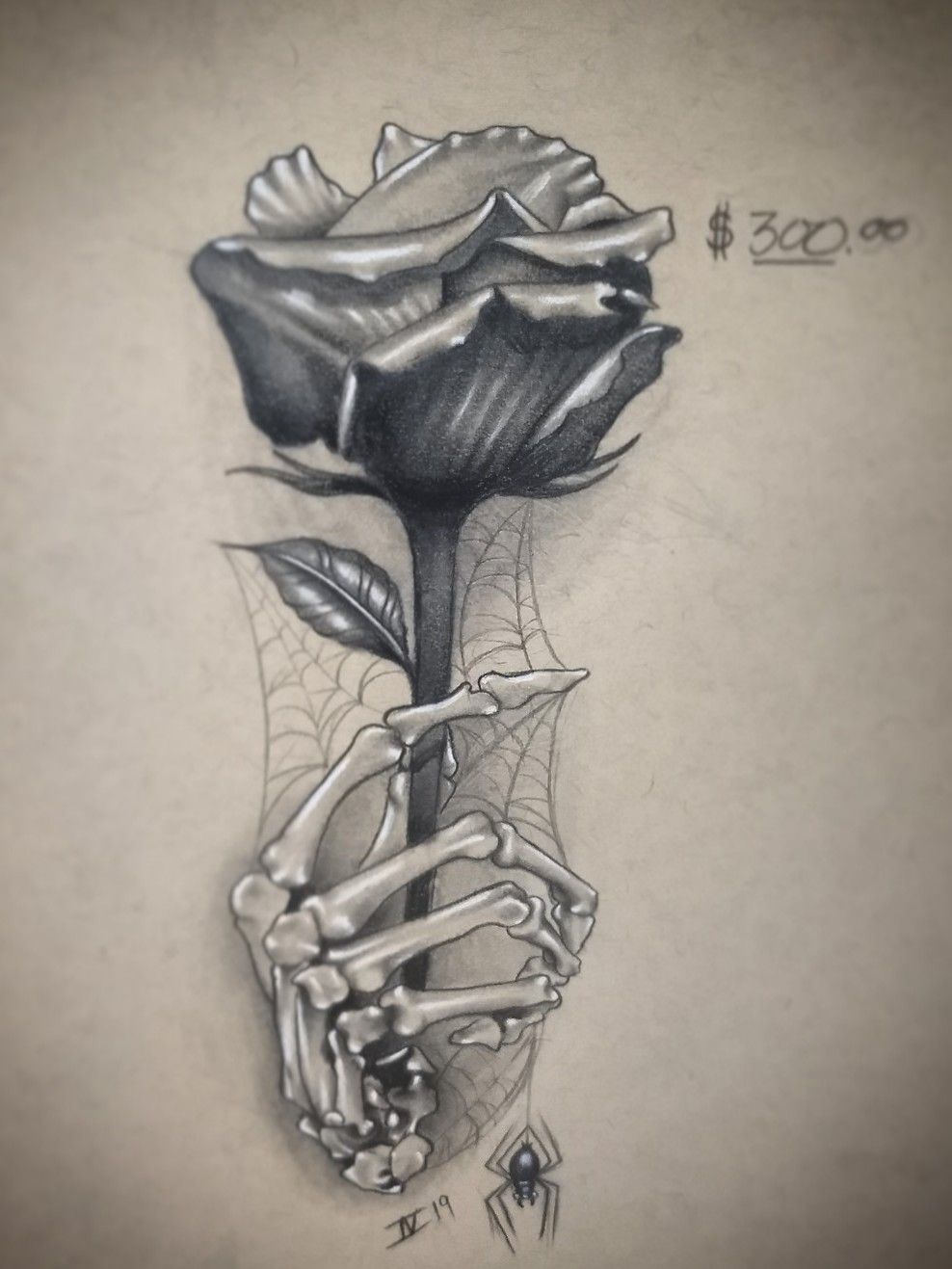 Rose and Spiderwebs rose rosedesign rosetattoo tattoo tattoos  tattoodesign design drawing pencil realistic sp  Web tattoo Gothic  tattoo Roses drawing