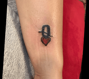Queen of hearts 4th tattoo ever done