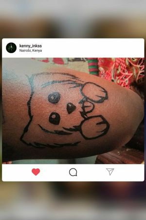Puppy Tattoo design