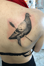 #dove #arrow #tattoo #tattooartist #gdansk 