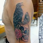 Tattoo corvo 