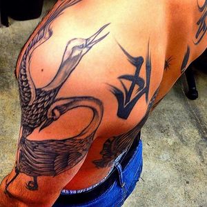 Cranes Tattoo 