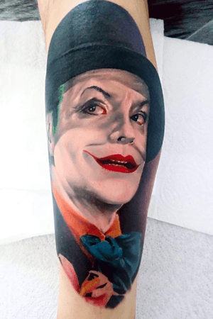 Joker piece #color #fullcolor #tattoo #portrait