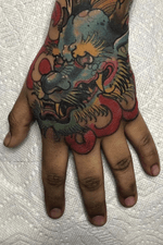 #Dragon #hand by Grant #neotraditional 