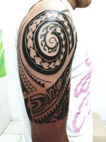 Tribal Maori tattoo