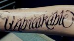 #unbreakable #triedandtruelondonky #tattoo