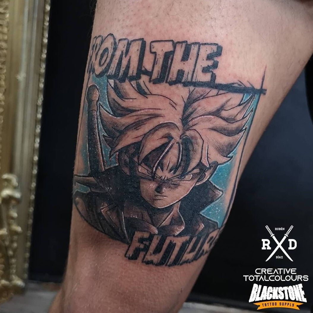 Dragon Ball Z Army on Instagram Amazing Future Trunks Ink By durantattoo  Follow Me For Daily Dbz Pics  Vids Drago  Dragon ball tattoo Z tattoo  Geek tattoo